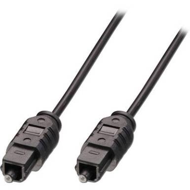 Toslink Digit&aacute;lis audio Csatlakoz&oacute;k&aacute;bel [1x Toslink dug&oacute; (ODT) - 1x Toslink dug&oacute; (ODT)] 2 m Fekete LINDY