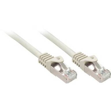 RJ45 Hálózat Csatlakozókábel CAT 5e F/UTP 0.5 m Szürke Védővel LINDY RJ45 Hálózat Csatlakozókábel CAT 5e F/UTP 0.5 m Szürke Védővel LINDY