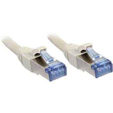 RJ45 Hálózat Csatlakozókábel CAT 6A S/FTP 5 m Szürke Védővel LINDY RJ45 Hálózat Csatlakozókábel CAT 6A S/FTP 5 m Szürke Védővel LINDY
