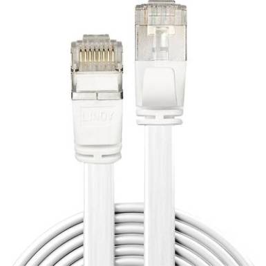 RJ45 H&aacute;l&oacute;zat Csatlakoz&oacute;k&aacute;bel CAT 6A U/FTP 0.3 m Feh&eacute;r V&eacute;dővel LINDY