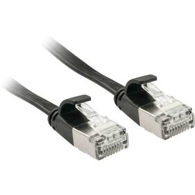 RJ45 Hálózat Csatlakozókábel CAT 6A U/FTP 1 m Fekete Védővel LINDY RJ45 Hálózat Csatlakozókábel CAT 6A U/FTP 1 m Fekete Védővel LINDY