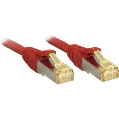 RJ45 Hálózat Csatlakozókábel S/FTP 10 m Piros Védővel LINDY RJ45 Hálózat Csatlakozókábel S/FTP 10 m Piros Védővel LINDY