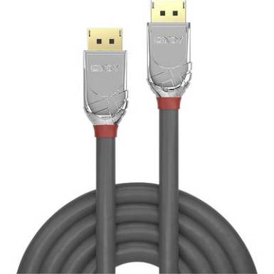 LINDY Kijelző csatlakoz&oacute; Csatlakoz&oacute;k&aacute;bel [1x DisplayPort dug&oacute; - 1x DisplayPort dug&oacute;] 2 m Ez&uuml;st