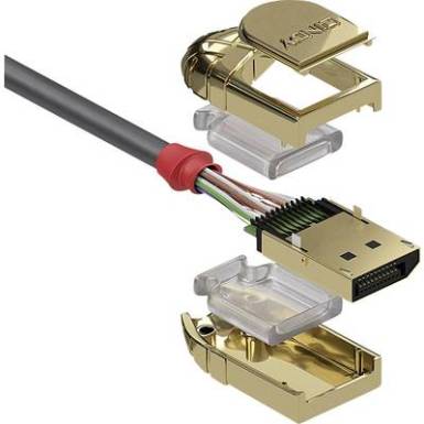 LINDY Kijelző csatlakoz&oacute; Csatlakoz&oacute;k&aacute;bel [1x DisplayPort dug&oacute; - 1x DisplayPort dug&oacute;] 5 m Fekete