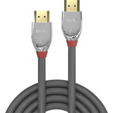 LINDY HDMI Csatlakoz&oacute;k&aacute;bel [1x HDMI dug&oacute; - 1x HDMI dug&oacute;] 5 m Sz&uuml;rke