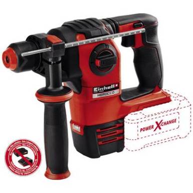 Einhell Power X-Change HEROCCO SDS-Plus-Akkus f&uacute;r&oacute;kalap&aacute;cs 18 V L&iacute;tiumion Akku n&eacute;lk&uuml;l, Hordt&aacute;sk&aacute;val