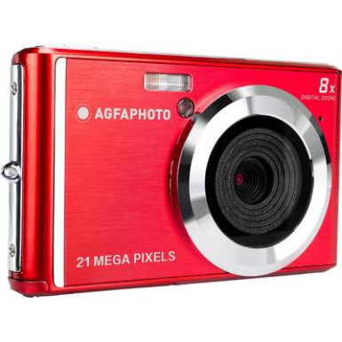 Digitális kamera AgfaPhoto DC5200 21 MPix Piros, Ezüst