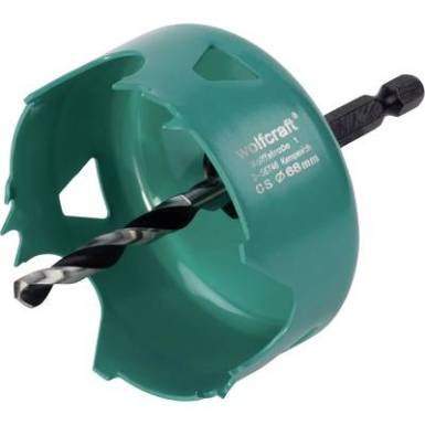 Wolfcraft 5968000 Lyukfűrész 68 mm 1 db Wolfcraft 5968000 Lyukfűrész 68 mm 1 db