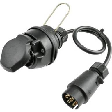 Ut&aacute;nfut&oacute; adapter [Dug&oacute;, 7 p&oacute;lus&uacute; - Csatlakoz&oacute;alj, 13 p&oacute;lus&uacute;] as - Schwabe 60468