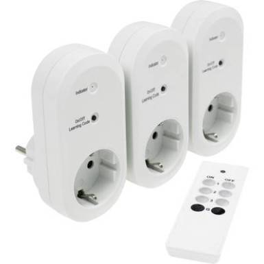as - Schwabe 24080 24080 Vezeték nélküli kapcsoló készlet Beltér 2300 W as - Schwabe 24080 24080 Vezeték nélküli kapcsoló készlet Beltér 2300 W