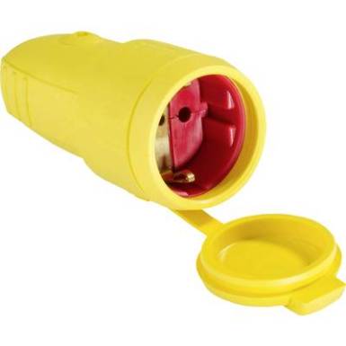 as - Schwabe 62413 Védőérintkezős alj Gumi 230 V Sárga IP44 as - Schwabe 62413 Védőérintkezős alj Gumi 230 V Sárga IP44