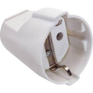 as - Schwabe 45011 Védőérintkezős alj 230 V Fehér IP20 as - Schwabe 45011 Védőérintkezős alj 230 V Fehér IP20