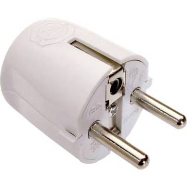 as - Schwabe 45041 Védőérintkezős hajlított dugó 230 V Fehér IP20 as - Schwabe 45041 Védőérintkezős hajlított dugó 230 V Fehér IP20