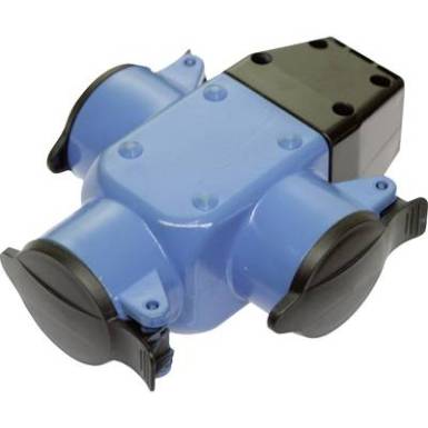 as - Schwabe 60057 Védőérintkezős alj 230 V Kék IP44 as - Schwabe 60057 Védőérintkezős alj 230 V Kék IP44