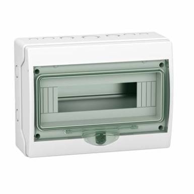 Schneider Electric 13444 13444 Kis elosztó Felületi szerelés Osztások száma = 12 Sorok száma = 1 Schneider Electric 13444 13444 Kis elosztó Felületi szerelés Osztások száma = 12 Sorok száma = 1