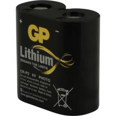 Fotóelem CR-P 2 Lítium GP Batteries DL223A 6 V 1 db Fotóelem CR-P 2 Lítium GP Batteries DL223A 6 V 1 db