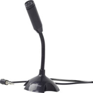 Számítógépes mikrofon Gembird MIC-D-02 Fekete Vezetékes Talp