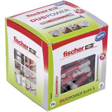 Fischer 2 komponensű tipli 65 mm 8 mm 538256 25 db