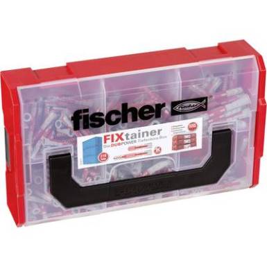 Fischer 539867 FIXtainer - DUOPOWER rövid / hosszú (210) Tartalom 1 db 2f. Szállítás tartalma 80x DUOPOWER 6x30, 40x DUOPOWER 6x50, 60x DUOPOWER 8x40, 30x Fischer 539867 FIXtainer - DUOPOWER rövid / hosszú (210) Tartalom 1 db 2f. Szállítás tartalma 80x DUOPOWER 6x30, 40x DUOPOWER 6x50, 60x DUOPOWER 8x40, 30x