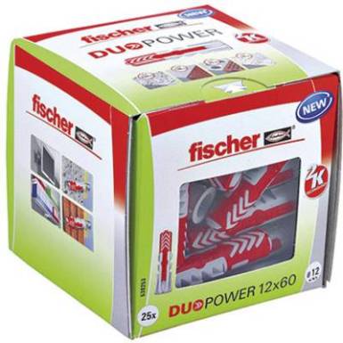 Fischer 2 komponensű tipli 60 mm 12 mm 538253 25 db Fischer 2 komponensű tipli 60 mm 12 mm 538253 25 db
