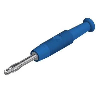 SKS Hirschmann MSTF 2 bl Lamell&aacute;s dug&oacute; Dug&oacute;, egyenes Tű &aacute;tm&eacute;rő: 2 mm K&eacute;k 1 db