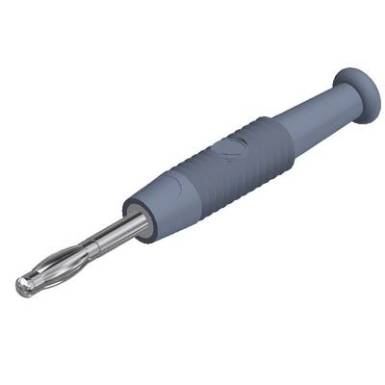 SKS Hirschmann MSTF 2 gr Lamellás dugó Dugó, egyenes Tű átmérő: 2 mm Szürke 1 db SKS Hirschmann MSTF 2 gr Lamellás dugó Dugó, egyenes Tű átmérő: 2 mm Szürke 1 db