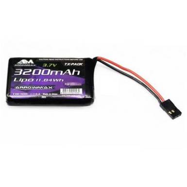 Adó akku, LiPo 3.7 V 3200 mAh ArrowMax stick JR Adó akku, LiPo 3.7 V 3200 mAh ArrowMax stick JR