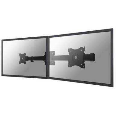 NewStar FPMA-CB100BLACK Monitor asztali tart&oacute; 25,4 cm (10) - 68,6 cm (27) D&ouml;nthető