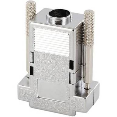 D-SUB ház Pólusszám: 9 ABS 180 ° Fémes econ connect 1 db D-SUB ház Pólusszám: 9 ABS 180 ° Fémes econ connect 1 db