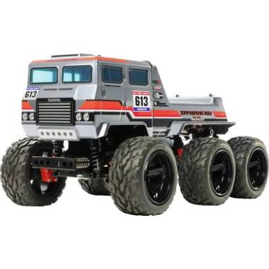 Tamiya Dynahead 6x6 Brushed 1:18 RC modellautó Elektro Monstertruck 4WD építőkészlet Tamiya Dynahead 6x6 Brushed 1:18 RC modellautó Elektro Monstertruck 4WD építőkészlet