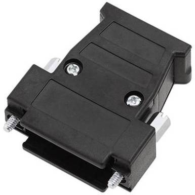 D-SUB ház Pólusszám: 9 műanyag 180 ° Fekete encitech D3PK09-P-SJS-K 1 db D-SUB ház Pólusszám: 9 műanyag 180 ° Fekete encitech D3PK09-P-SJS-K 1 db