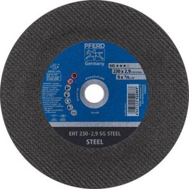 Vágótárcsa, egyenes 230 mm 22.23 mm Pferd Sg Steel 61328322 25 db Vágótárcsa, egyenes 230 mm 22.23 mm Pferd Sg Steel 61328322 25 db