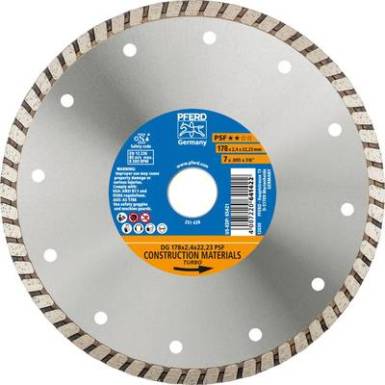 Gyémántszemcsés vágókorong, DG 178 x 2,4 x 22,23 PSF Pferd 68017222 ? 178 mm 1 db Gyémántszemcsés vágókorong, DG 178 x 2,4 x 22,23 PSF Pferd 68017222 ? 178 mm 1 db
