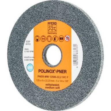 ? POLINOX kompakt csiszolókerék, PNER-MW 12506-22,2 SiC F ? POLINOX kompakt csiszolókerék, PNER-MW 12506-22,2 SiC F