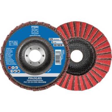 POLIVLIES legyezőlapos csiszolókorong, PVZ 125 CO-COOL 60 / A 100 G Pferd 44695111 ? 125 mm 5 db POLIVLIES legyezőlapos csiszolókorong, PVZ 125 CO-COOL 60 / A 100 G Pferd 44695111 ? 125 mm 5 db