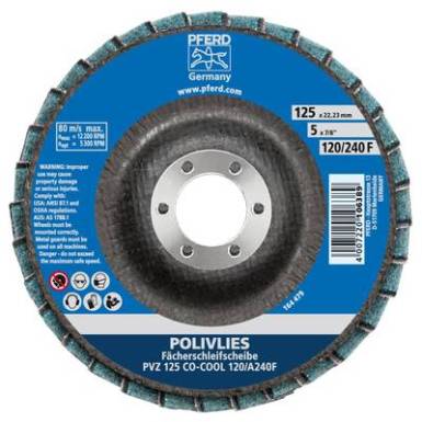 POLIVLIES legyezőlapos csiszolókorong, PVZ 125 CO-COOL 120 / A 240 F Pferd 44695113 ? 125 mm 5 db POLIVLIES legyezőlapos csiszolókorong, PVZ 125 CO-COOL 120 / A 240 F Pferd 44695113 ? 125 mm 5 db
