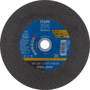 V&aacute;g&oacute;t&aacute;rcsa, egyenes 230 mm 22.23 mm Pferd Psf Steelox 61728131 25 db