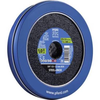 Vágótárcsa készlet 125 mm 22.23 mm Pferd 69121041 10 db Vágótárcsa készlet 125 mm 22.23 mm Pferd 69121041 10 db