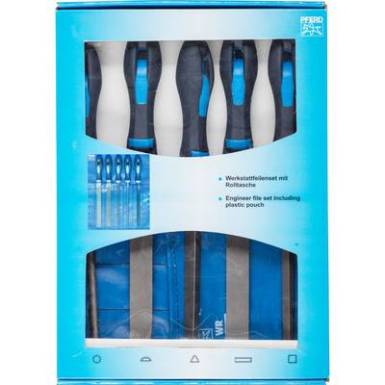 Műhelyreszelők &ouml;sszehajthat&oacute; tokban, 531 WRU 200 200 mm Pferd 11801531 1 db