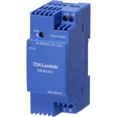 TDK-Lambda DRL-30-12-1 Kalapsínes tápegység 12 V 2.1 A 25.2 W TDK-Lambda DRL-30-12-1 Kalapsínes tápegység 12 V 2.1 A 25.2 W