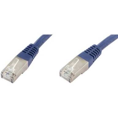 RJ45 Hálózat Csatlakozókábel CAT 6 S/FTP 0.50 m Kék Páros árnyékolás econ connect RJ45 Hálózat Csatlakozókábel CAT 6 S/FTP 0.50 m Kék Páros árnyékolás econ connect