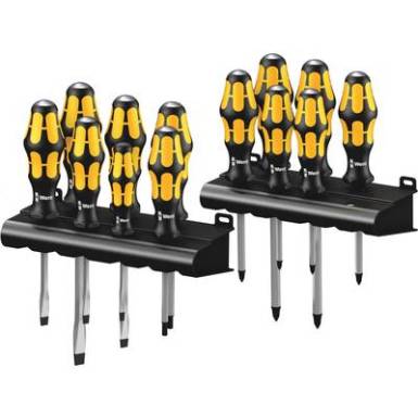 Csavarh&uacute;z&oacute; k&eacute;szlet 13 r&eacute;szes Wera Kraftform Big Pack 900
