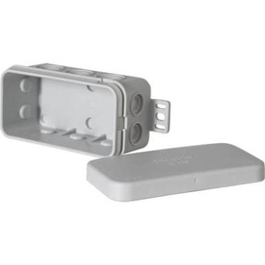 Leágaztató doboz (H x Sz x Ma) 75 x 37 x 40 mm F-Tronic 7340141 Fényes szürke IP54 Leágaztató doboz (H x Sz x Ma) 75 x 37 x 40 mm F-Tronic 7340141 Fényes szürke IP54