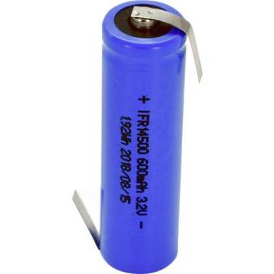 Beltrona FR14500HBG Speciális akku 14500 Z forrfül LiFePO 4 3.2 V 600 mAh Beltrona FR14500HBG Speciális akku 14500 Z forrfül LiFePO 4 3.2 V 600 mAh