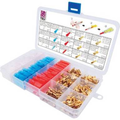 TRU COMPONENTS 7560512 Csúszósarus hüvely szortiment 320 rész TRU COMPONENTS 7560512 Csúszósarus hüvely szortiment 320 rész