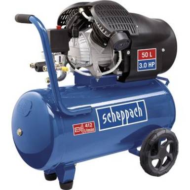 Scheppach Sűrített levegős kompresszor HC52DC 50 l 8 bar Scheppach Sűrített levegős kompresszor HC52DC 50 l 8 bar