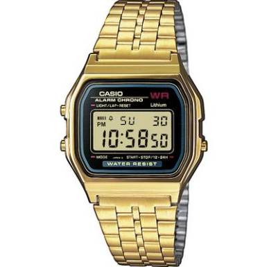 Casio Kvarc Karóra A159WGEA-1EF (H x Sz x Ma) 36.8 x 32.2 x 8.2 mm Arany Anyag (karpánt)=Nemesacél Casio Kvarc Karóra A159WGEA-1EF (H x Sz x Ma) 36.8 x 32.2 x 8.2 mm Arany Anyag (karpánt)=Nemesacél
