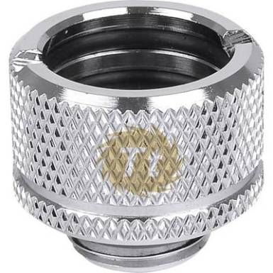 Vízhűtés fitting Thermaltake Pacific G1/4 PETG Tube 5/8 (16mm) OD Adapter - Chrome Vízhűtés fitting Thermaltake Pacific G1/4 PETG Tube 5/8 (16mm) OD Adapter - Chrome