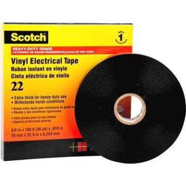 3M SCOTCH22-50X33 Szigetelőszalag Scotch(R) Fekete (H x Sz) 33 m x 50 mm 1 tekercs 3M SCOTCH22-50X33 Szigetelőszalag Scotch(R) Fekete (H x Sz) 33 m x 50 mm 1 tekercs