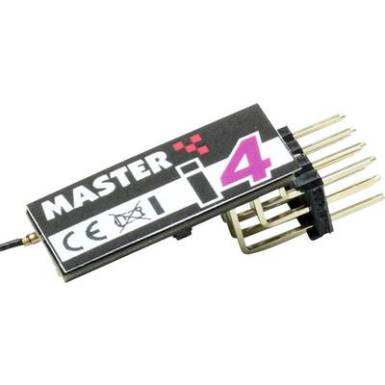 4 csatornás vevő Master i4 2,4 GHz 4 csatornás vevő Master i4 2,4 GHz